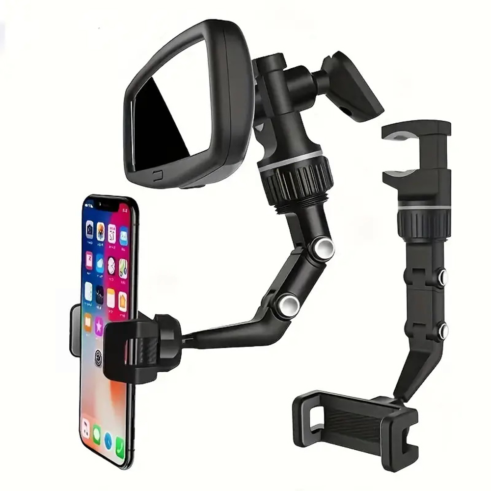Rearview Mirror Car Phone Moun - Desk Setup Essentials recension och pris