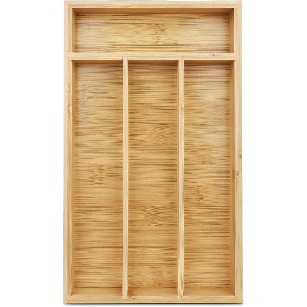 Durable Bamboo Drawer Organize - Drawer Organizer Bamboo recension och pris