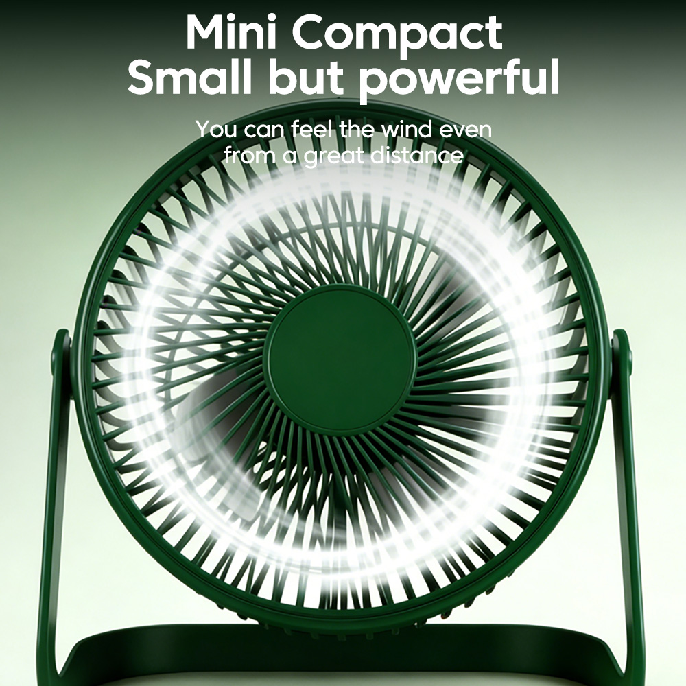 Mini Desktop Fan USB Charging  - Fan Desk Small Usb recension och pris