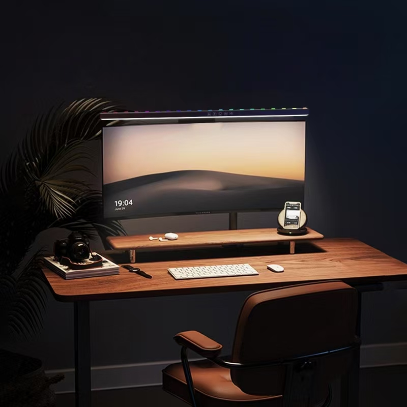 LED Monitor Light Hanging Desk - Desk Setup No Monitor recension och pris
