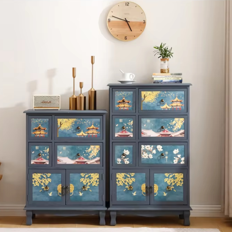 Solid Wood Storage Cabinet  Mu - Drawer Organizer Bamboo recension och pris