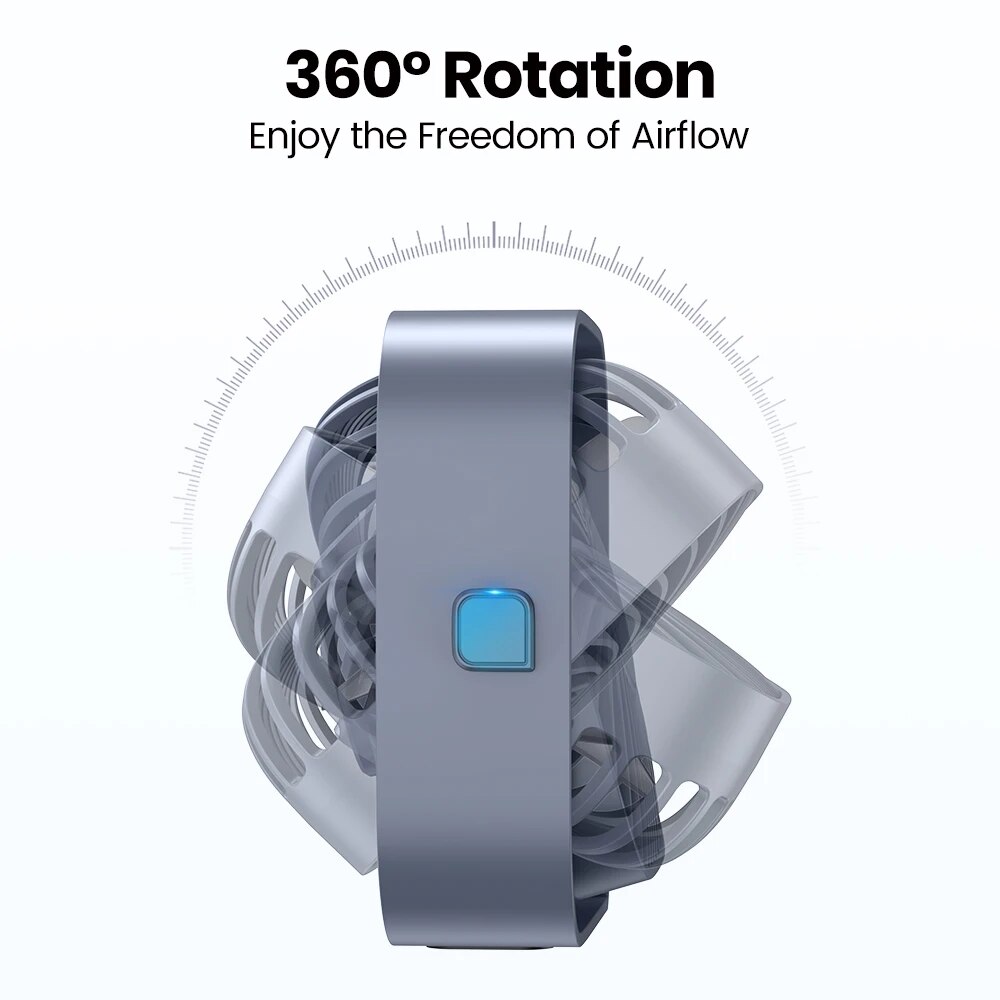 TOPK USB Desk Fan,Strong Airfl - Fan Desk Small Usb recension och pris
