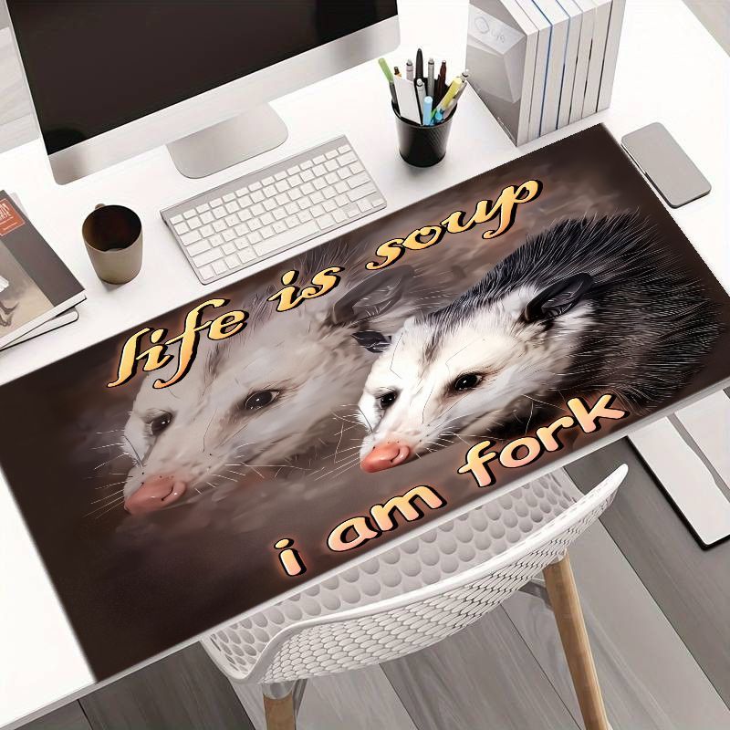 Whimsical Large Mouse Pad Flyi - Desk Setup Essentials recension och pris
