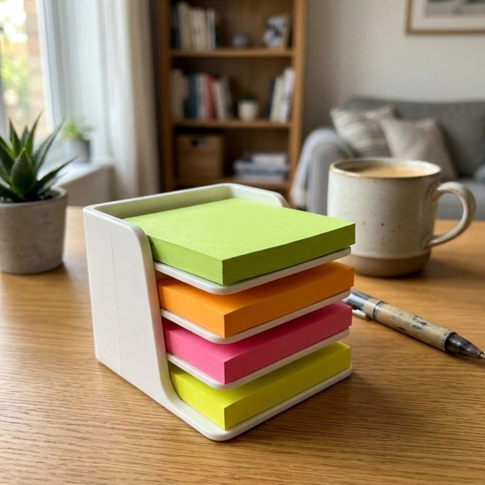 Stackable Sticky Note Holder L - Sticky Memo Holder recension och pris