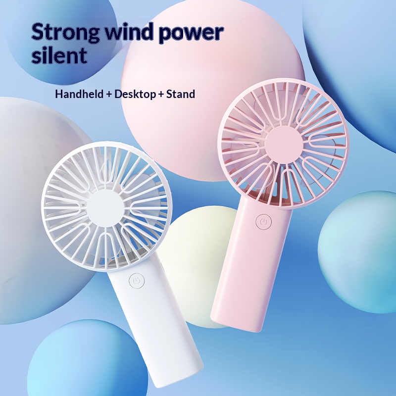 Mini Handheld Fan, 3 In 1 Port - Fan Desk Small Usb recension och pris