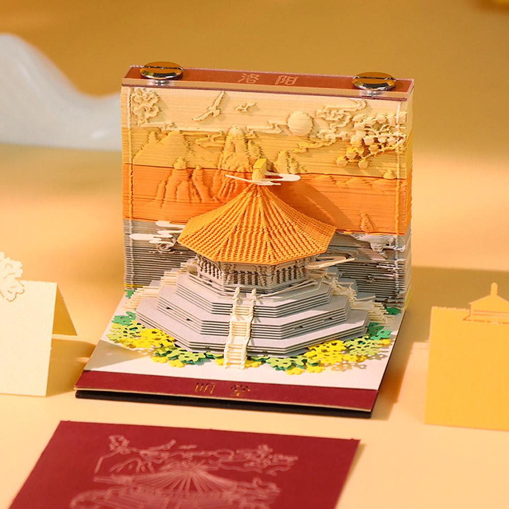 3D Memo Pad Ancient Architectu - Sticky Memo Holder recension och pris