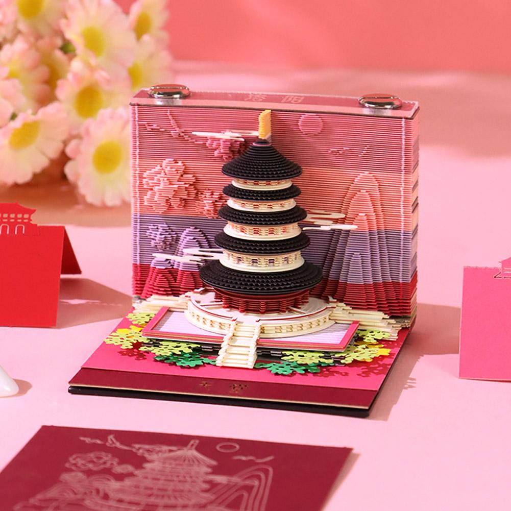3D Memo Pad Ancient Architectu - Sticky Memo Holder recension och pris