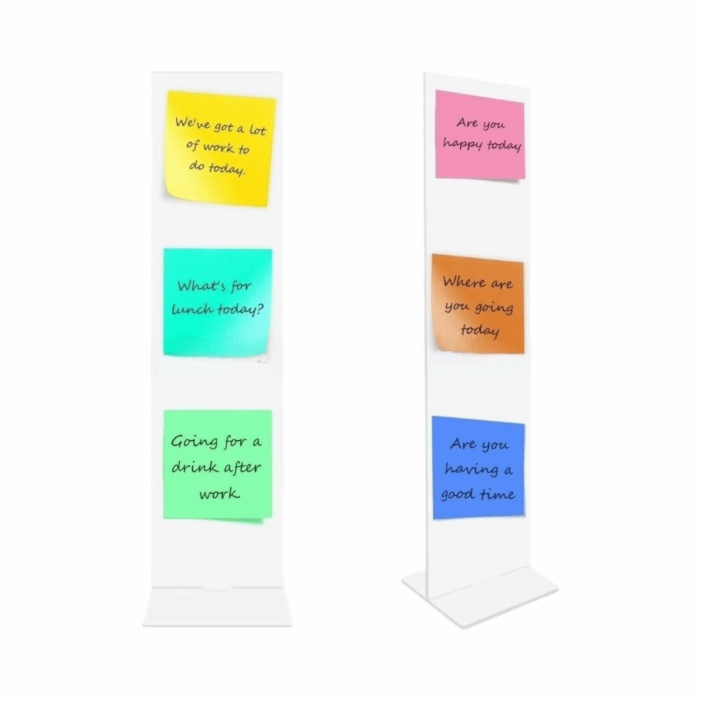 Acrylic Memo Message Board Cle - Sticky Memo Holder recension och pris