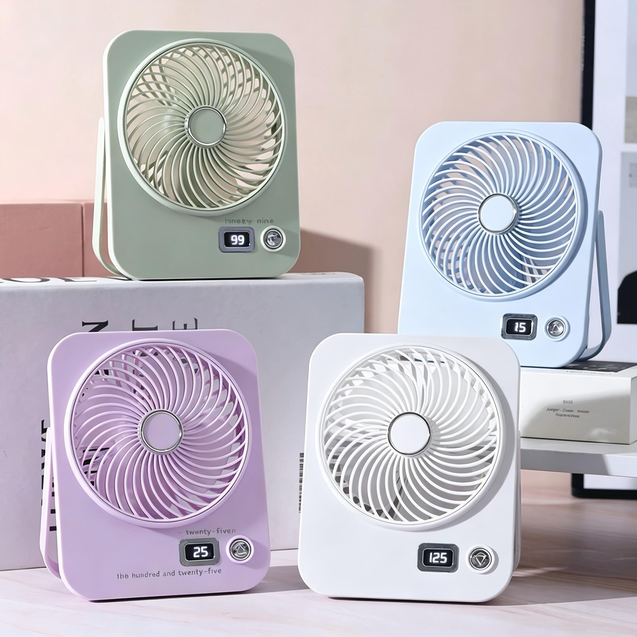 Small Desk Fan Personal Fans L - Desk Setup Essentials recension och pris