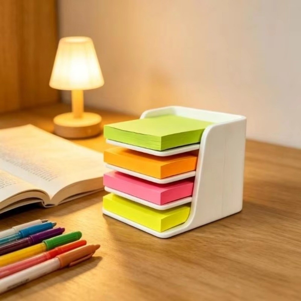 Stackable Sticky Note Holder P - Sticky Memo Holder recension och pris