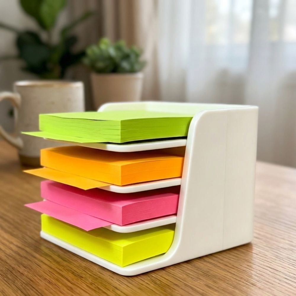Stackable Sticky Note Holder P - Sticky Memo Holder recension och pris