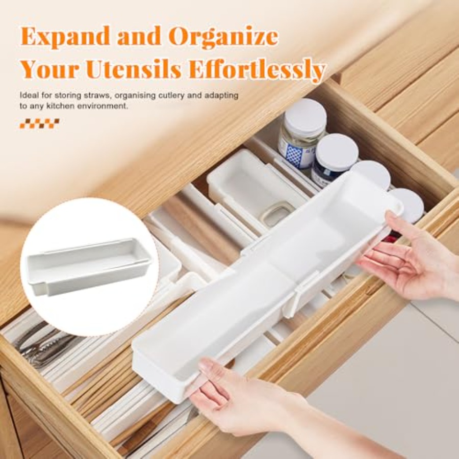 Expandable Drawer Organizer fo - Drawer Organizer Bamboo recension och pris