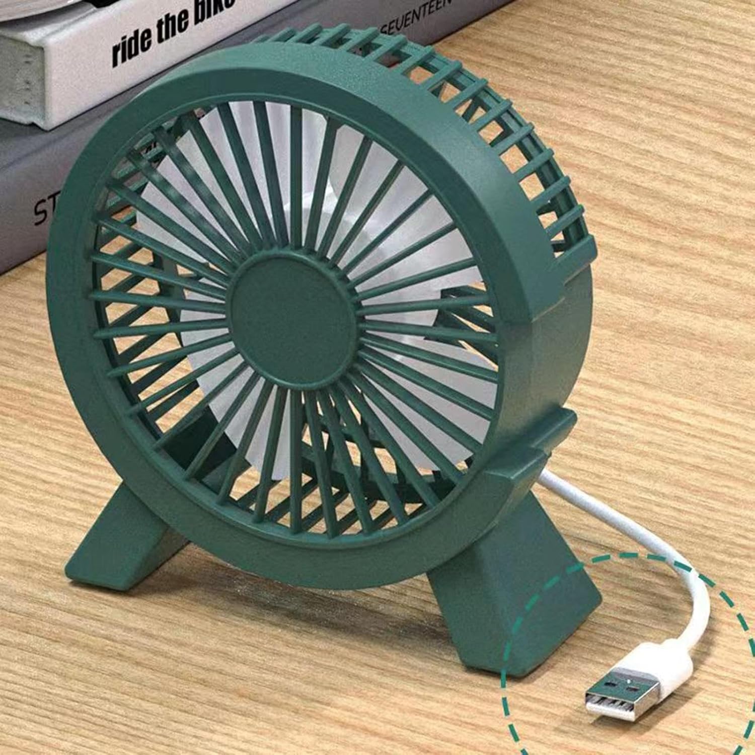 Mini USB Rechargeable Table Fa - Fan Desk Small Usb recension och pris