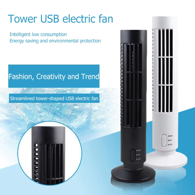 USB Mini Tower Fan Portable Ve - Fan Desk Small Usb recension och pris