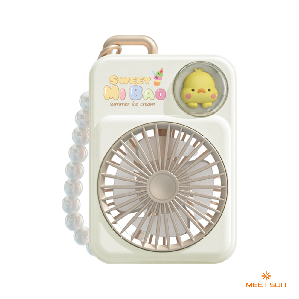 MEET SUN Portable Handheld Fan - Fan Desk Small Usb recension och pris