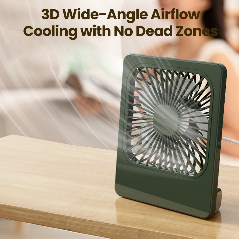 Mini USB Fan 5 Blade Desktop S - Fan Desk Small Usb recension och pris
