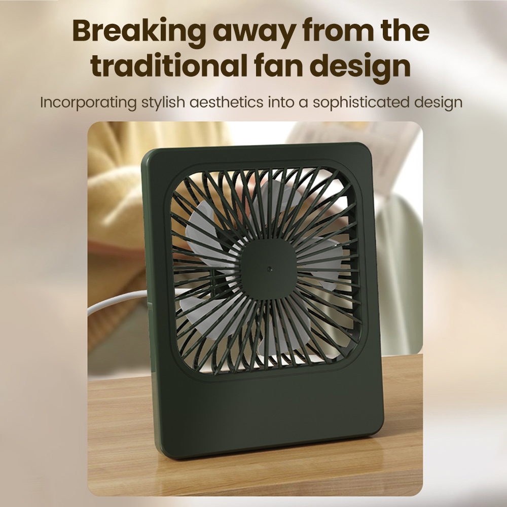 Mini USB Fan 5 Blade Desktop S - Fan Desk Small Usb recension och pris