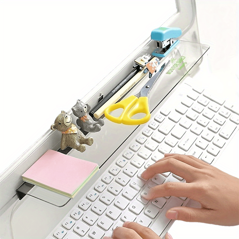 1pc Transparent Computer Memo  - Sticky Memo Holder recension och pris