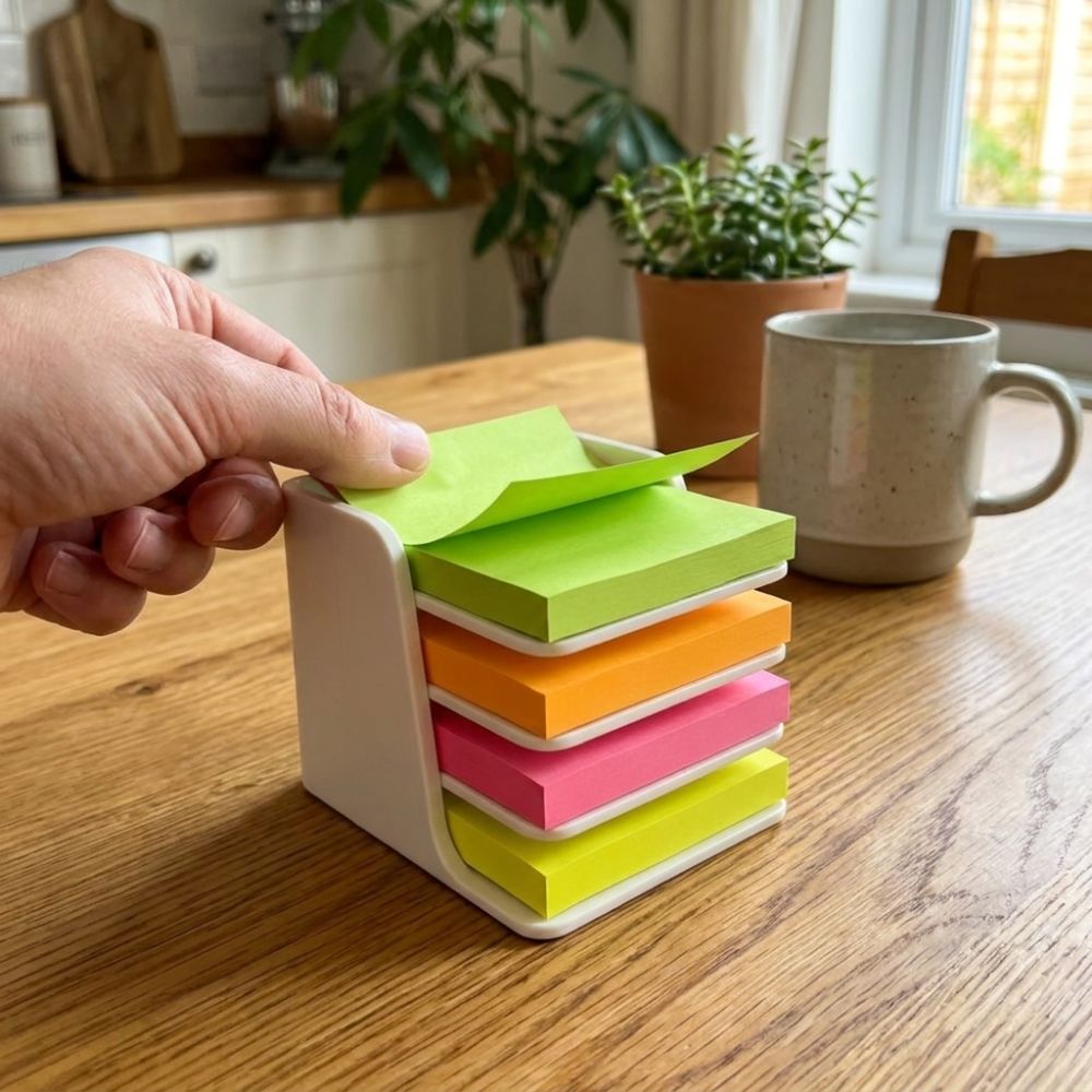 Stackable Sticky Note Holder L - Sticky Memo Holder recension och pris