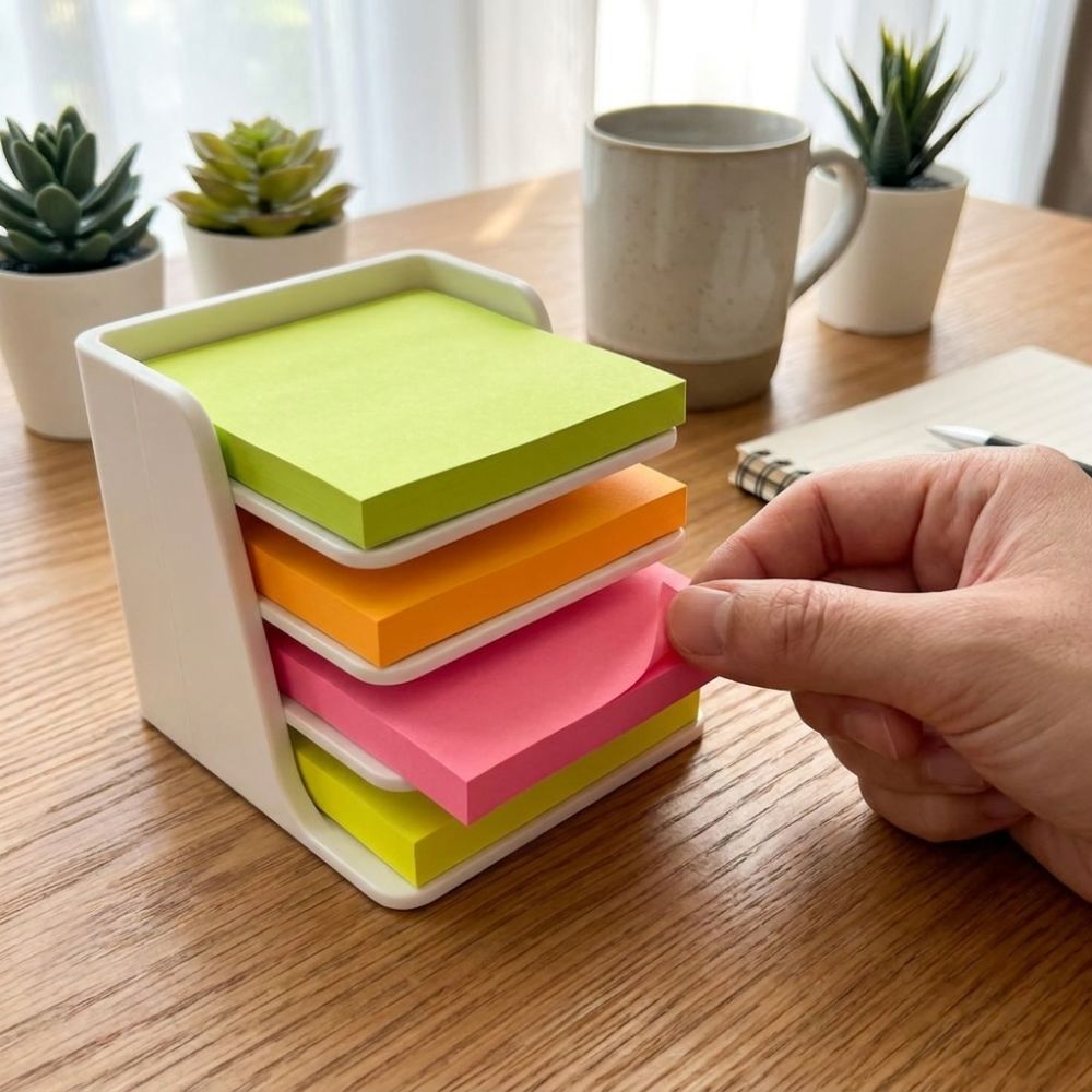 Multi-Purpose Stackable Sticky - Sticky Memo Holder recension och pris